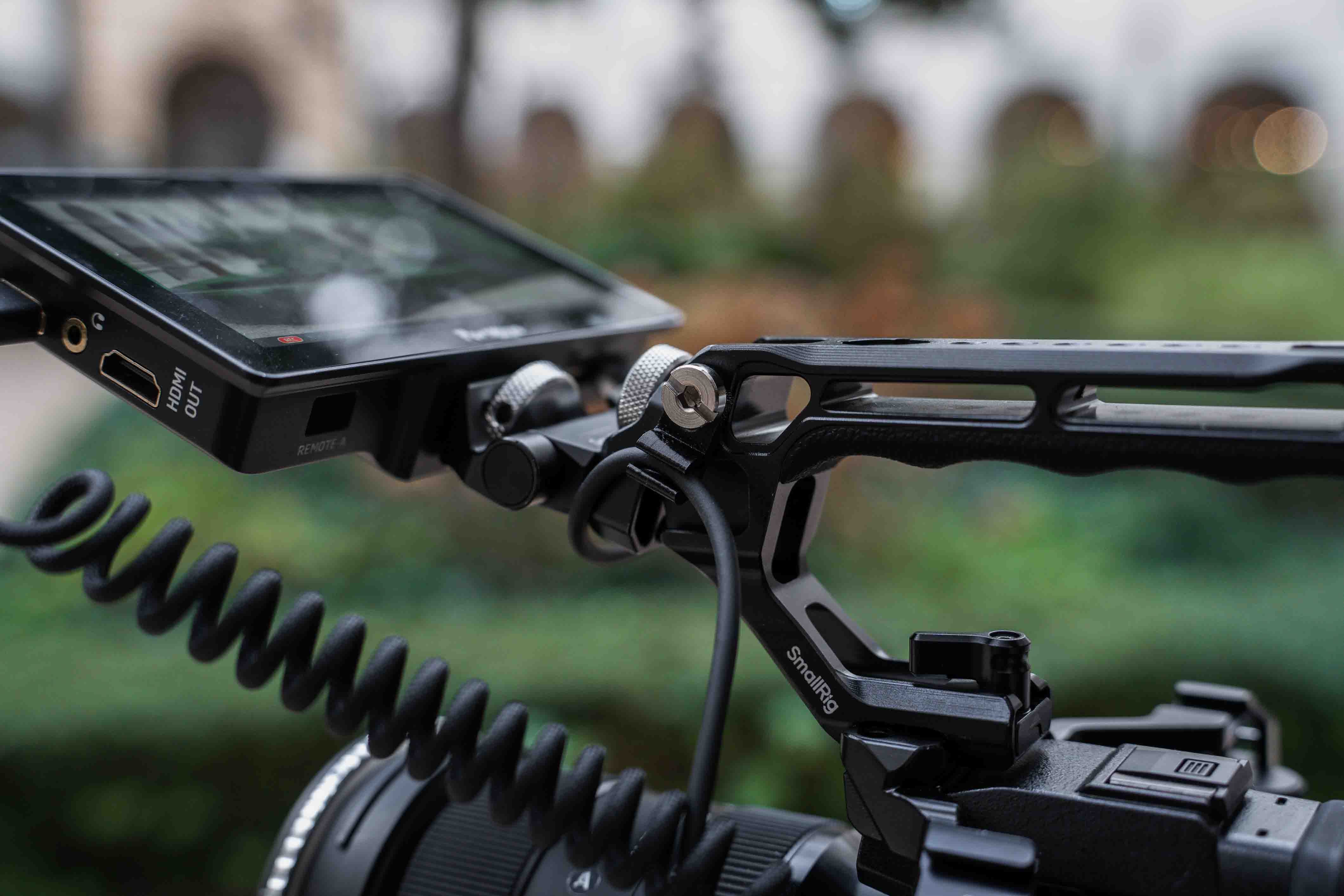 Passage de cable-camera-noir