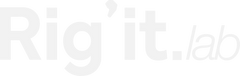 Logo rig'it lab blanc