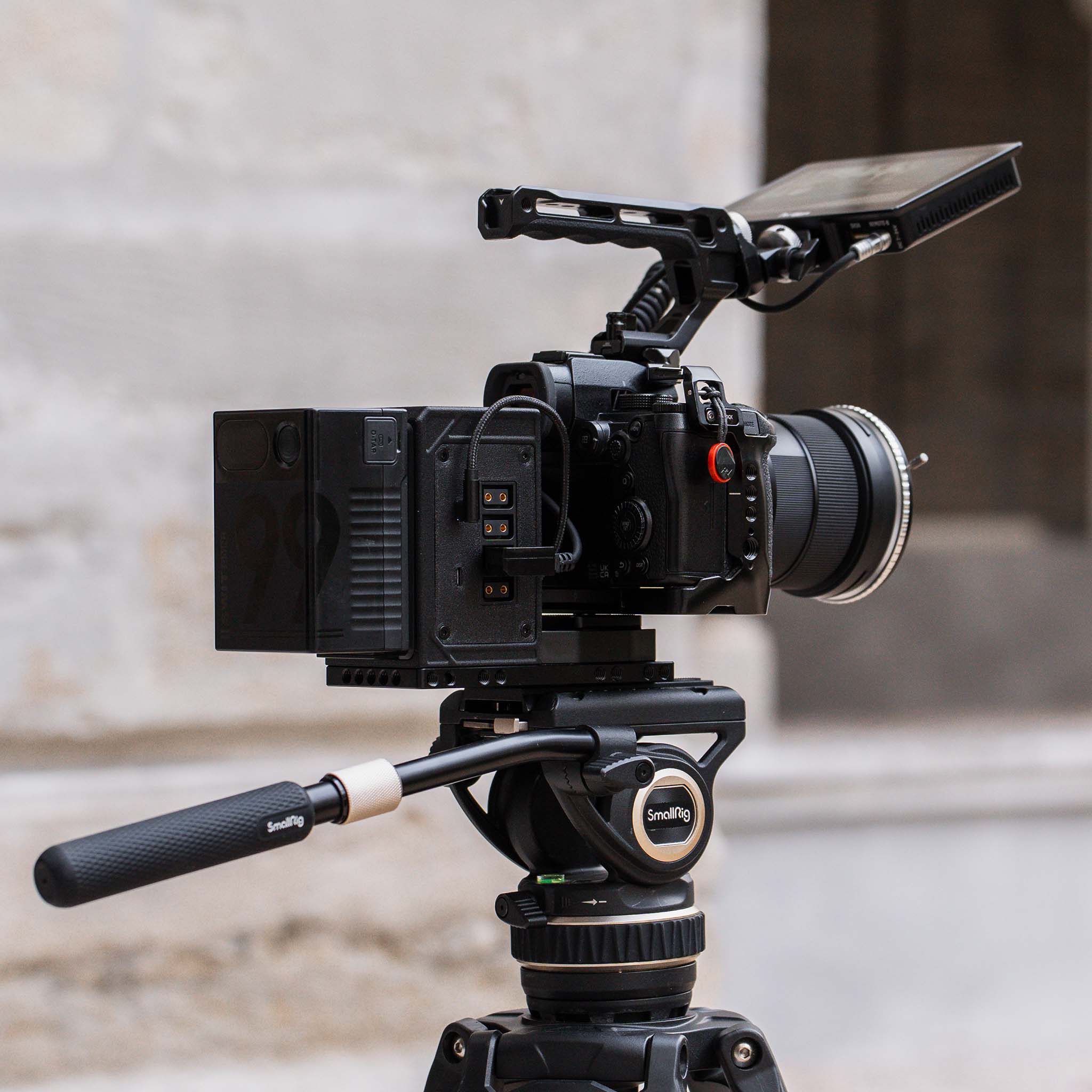 Rig caméra sur trépied