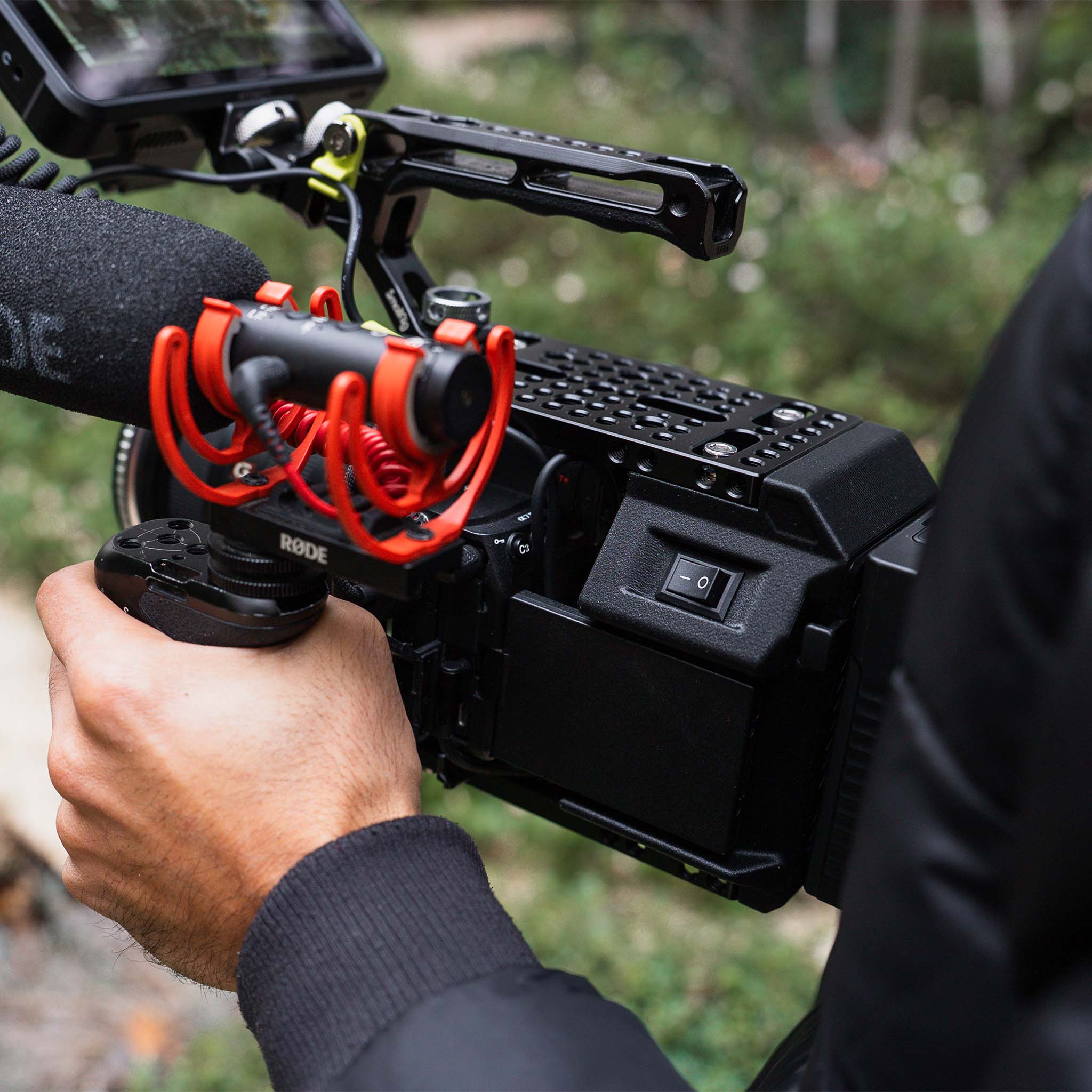 Rig caméra main levée